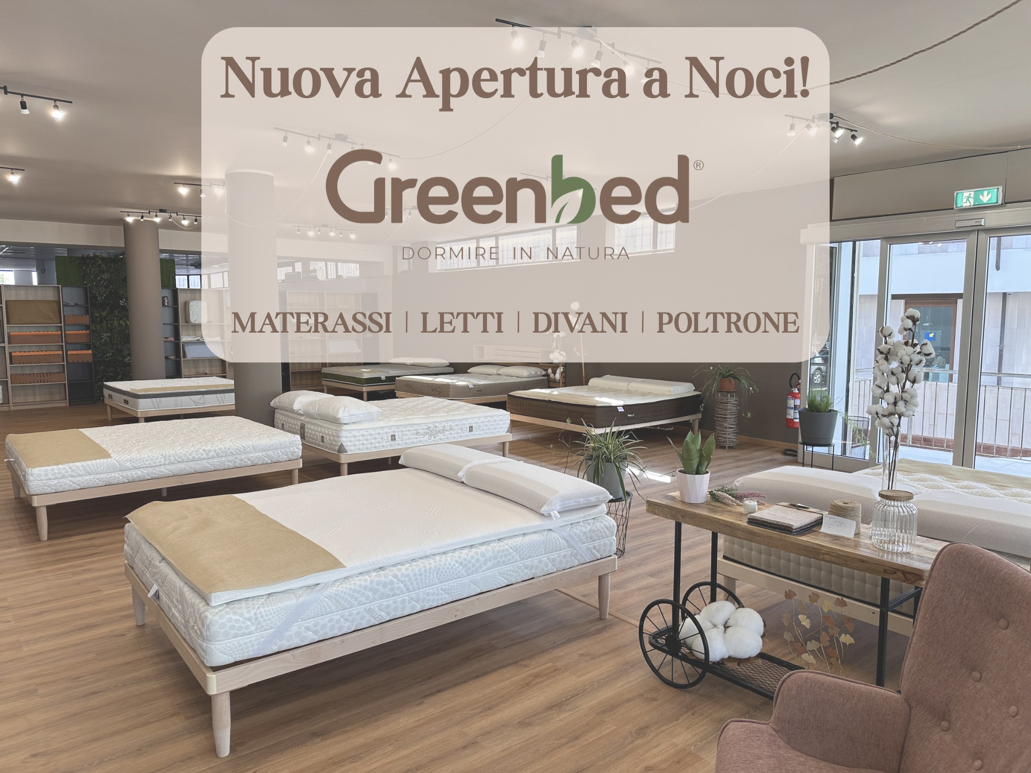 VIENI A SCOPRIRE IL NUOVO SHOWROOM DI NOCI